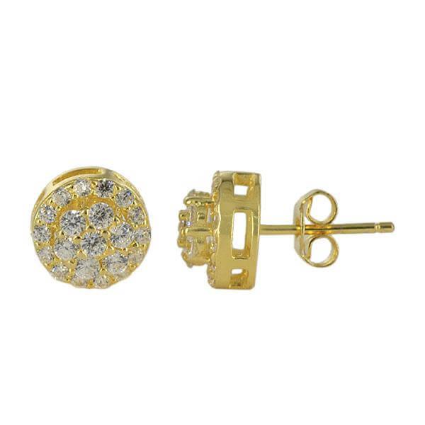CZ SILVER EARRINGS - Johnny Dang & Co