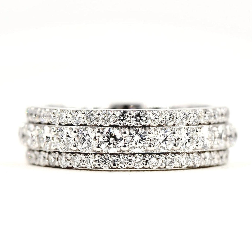 JDTK-RING1114-Triple Row Diamond Ring - Johnny Dang & Co