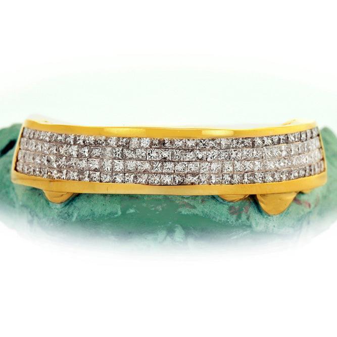 JDTK-G79 TRAVIS SCOTT CUSTOM HANDSET PRINCESS CUT INVISIBLE SET GRILLZ - Johnny Dang & Co