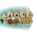 JDTK-G60-3 Ornaments Individual Permanent Colorful Diamond Grill - Johnny Dang & Co