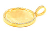 1.4 CTTW DIAMOND MEMORY PENDANT - SINGLE ROW SOLID BACK - Johnny Dang & Co