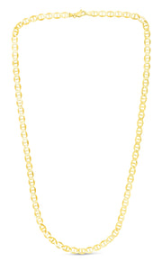 14K Gold 5.5mm Mariner Chain - Johnny Dang & Co