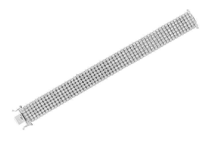 10KW 12.50CTW MEN'S BRACELET - Johnny Dang & Co