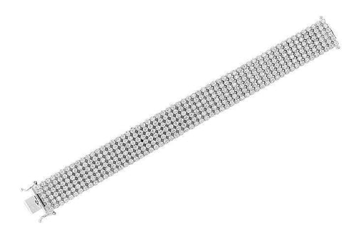 10KW 12.50CTW MEN'S BRACELET - Johnny Dang & Co