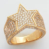 10KY 2.40CTW DIAMOND STAR SHAPE RING - Johnny Dang & Co