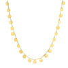 14K Gold Multi-Strand Bead Station Choker - Johnny Dang & Co