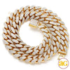 10KY 37.01CTW DIAMOND SOLID MIAMI CUBAN CHAIN - DI - Johnny Dang & Co