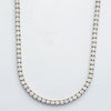 10KW 3.00CTW ILLUSION DIAMOND TENNIS NECKLACE - Johnny Dang & Co