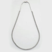 10KW 3.00CTW ILLUSION DIAMOND TENNIS NECKLACE - Johnny Dang & Co