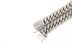 12.5mm White Gold Cuban - Johnny Dang & Co