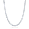 Sterling Silver 4mm Franco Chain (120 Gauge) - Rhodium Plated - Johnny Dang & Co