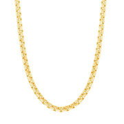 10K Yellow Gold 1.5mm Venetian Round Box Chain 18", 20", 22", 24" - Johnny Dang & Co