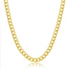 Sterling Silver 4.5mm Cuban Chain - Gold Plated - Johnny Dang & Co