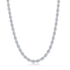 Sterling Silver 4.5mm Loose Rope Chain - Rhodium Plated - Johnny Dang & Co