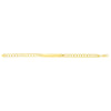14kt Gold 8.5 inches Yellow Finish 6.7x45.7mm(CE),7.07mm(Ch) Polished Curb ID Bracelet with Lobster Clasp - Johnny Dang & Co