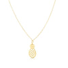 14K Gold Pineapple Necklace - Johnny Dang & Co