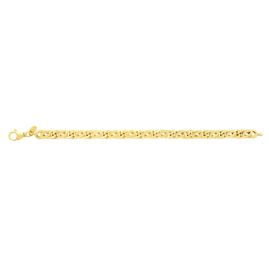 14K Gold Tiger Eye Link - Johnny Dang & Co