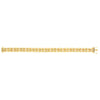 14kt Gold 8 inches Yellow Finish 10mm Polished Fancy Bracelet with Box+Figure 8 Clasp - Johnny Dang & Co