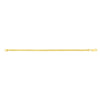 14kt Gold 24 inches Yellow Finish 4mm Shiny Round Franco Chain with Lobster Clasp - Johnny Dang & Co