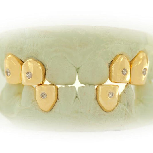 S151608-1 INDIVIDUAL PAVE SET DIAMOND TEETH - Johnny Dang & Co