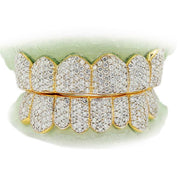 JDTK-S172802 14 Teeth Hand Prong Set Diamond Grill - Johnny Dang & Co