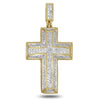 10KY 0.35CTW DIAMOND CROSS PENDANT - Johnny Dang & Co