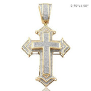 10KY 1.25CTW DIAMOND CROSS - Johnny Dang & Co