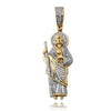 10KY 0.25CTW DIAMOND ST. JUDE PENDANT - Johnny Dang & Co
