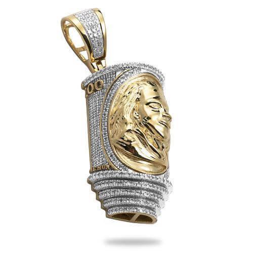 10KY 0.45CTW DIAMOND $100 BILL ROLL - Johnny Dang & Co