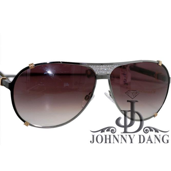 CJTK-16328 Custom Diamond Centerpiece for designer Sunglasses - Johnny Dang & Co