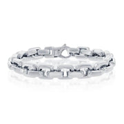 Stainless Steel Anchor Link Bracelet - Johnny Dang & Co