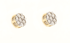 1.5CT Gold Earring - Johnny Dang & Co
