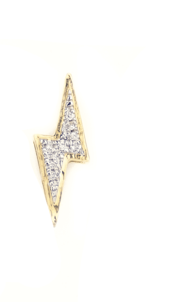0.05CT Lightning Bolt Earring - Johnny Dang & Co