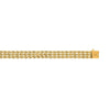 14K Gold 7.2mm Triple Row Rope Chain Bracelet - Johnny Dang & Co