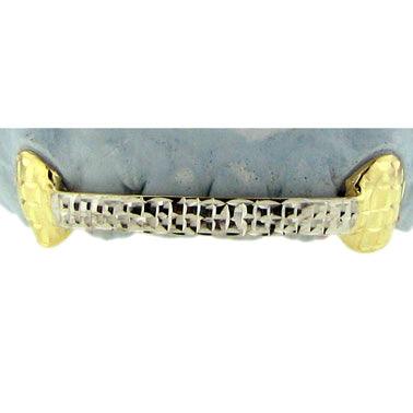 JDTK-4057- Fang Teeth Brick Cut Grill with Front Bar - Johnny Dang & Co