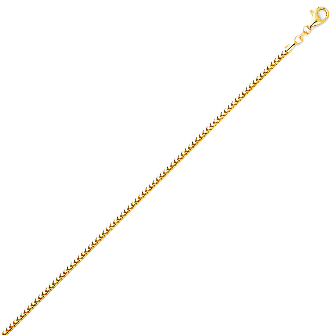 2.2mm Roundfish Franco Bracelet - Johnny Dang & Co