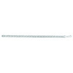 10k White Gold 6.5mm Semi-Solid Classic Miami Cuban 24 Inches - Johnny Dang & Co