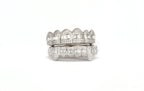 10K SI Hybrid Diamond Grillz - Johnny Dang & Co
