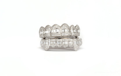 18K VVS Hybrid Diamond Grillz - Johnny Dang & Co