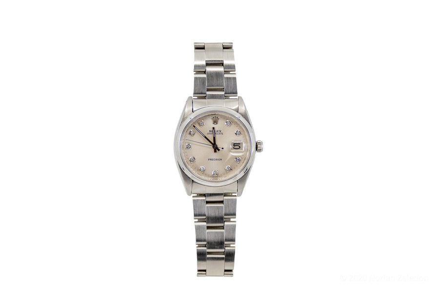 Rolex Precision Oyster Perpetual 40mm Beige Dial - Johnny Dang & Co