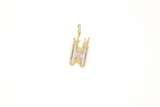 SI Custom Letter Type 11 Pendant - Johnny Dang & Co