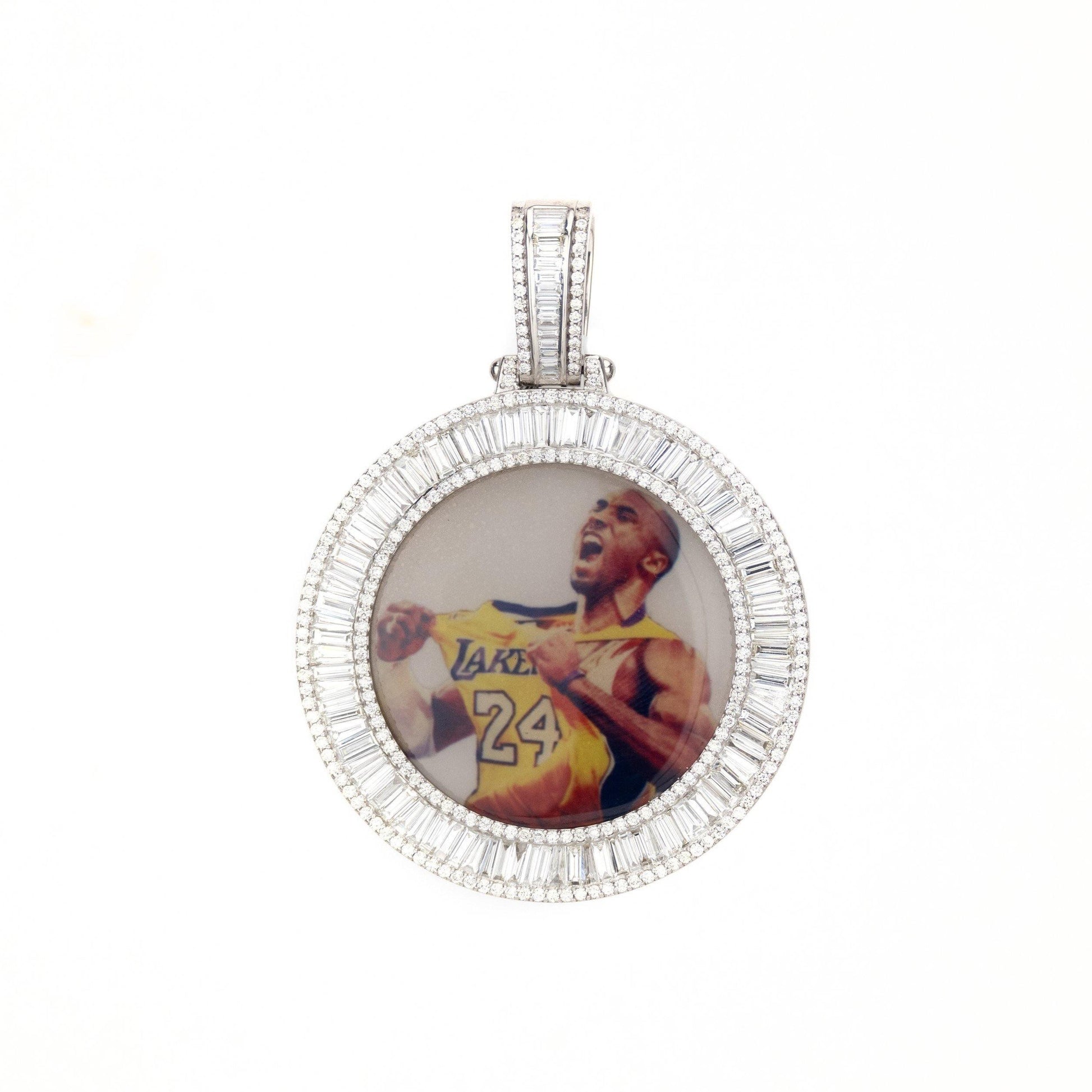 Custom Baguette Pendant - Johnny Dang & Co