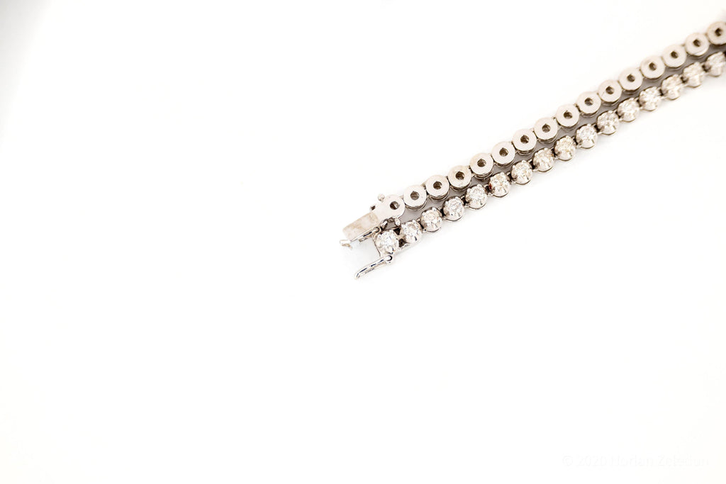 4.2mm Circle Style Tennis Chain - Johnny Dang & Co
