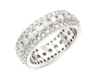 JDTK-RING1114-Triple Row Diamond Ring - Johnny Dang & Co