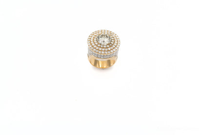 Halo Diamond Tower Ring - Johnny Dang & Co