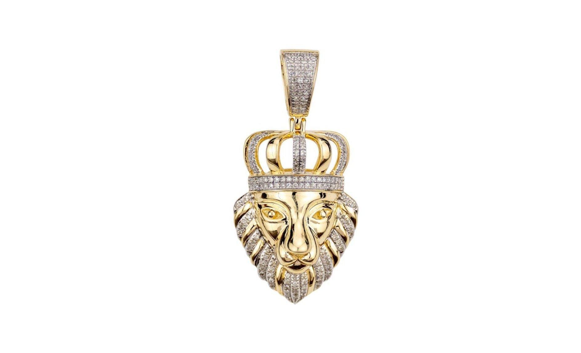 Lion King Diamond Pendant - Johnny Dang & Co