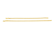Hallow Franco Bracelet 2mm - Johnny Dang & Co