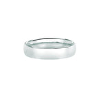 14K White Gold 5mm Wedding Band. Size 6,7,8,9,10,11,12 - Johnny Dang & Co