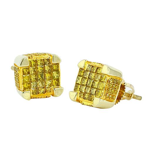 10KY 1.15CTW YD DICE EARRINGS - Johnny Dang & Co