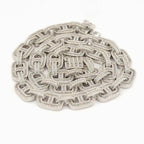 JDB1000 - 12MM CZ Silver Chain - Johnny Dang & Co